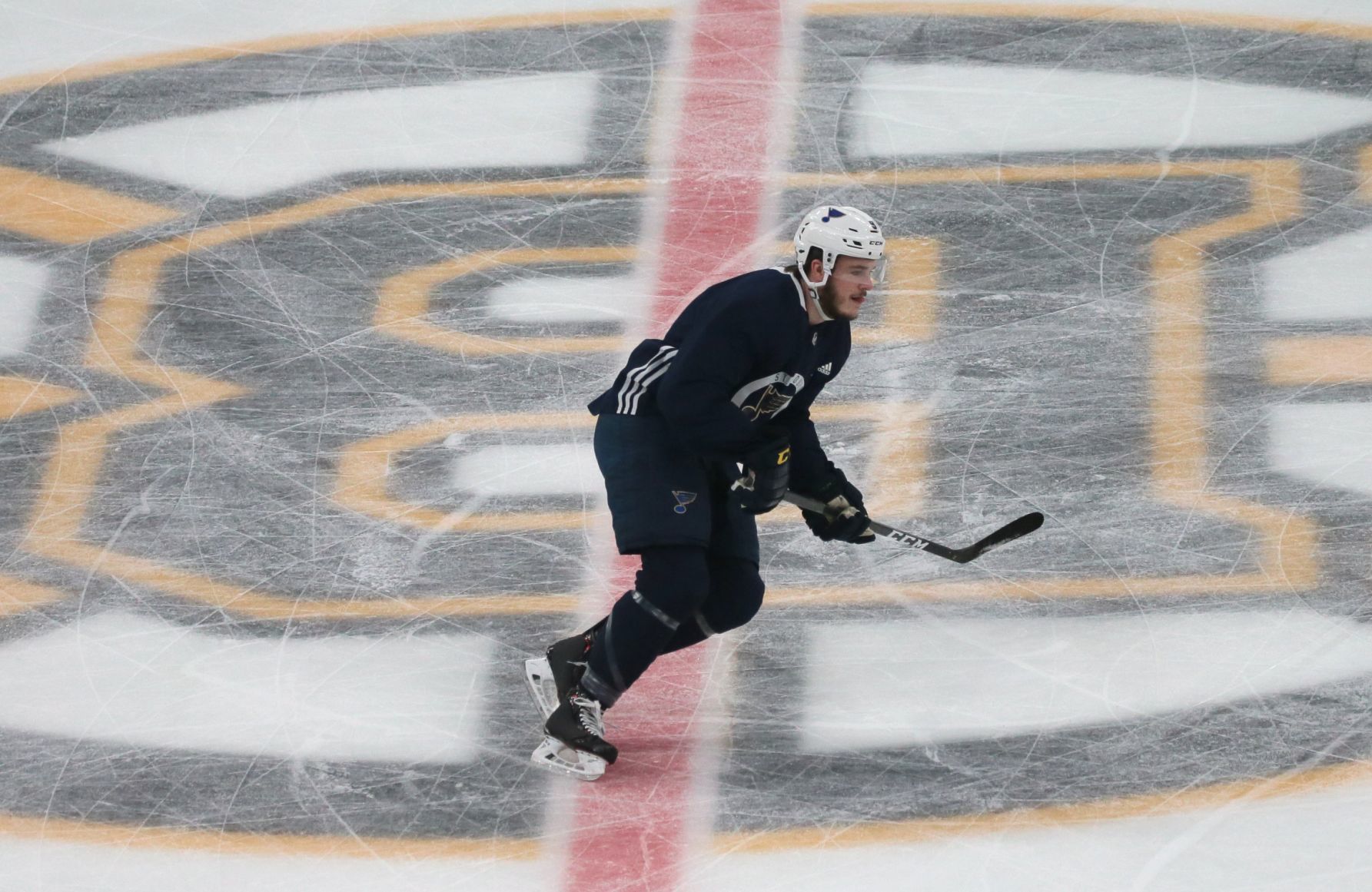 Blues practice at the TD Garden